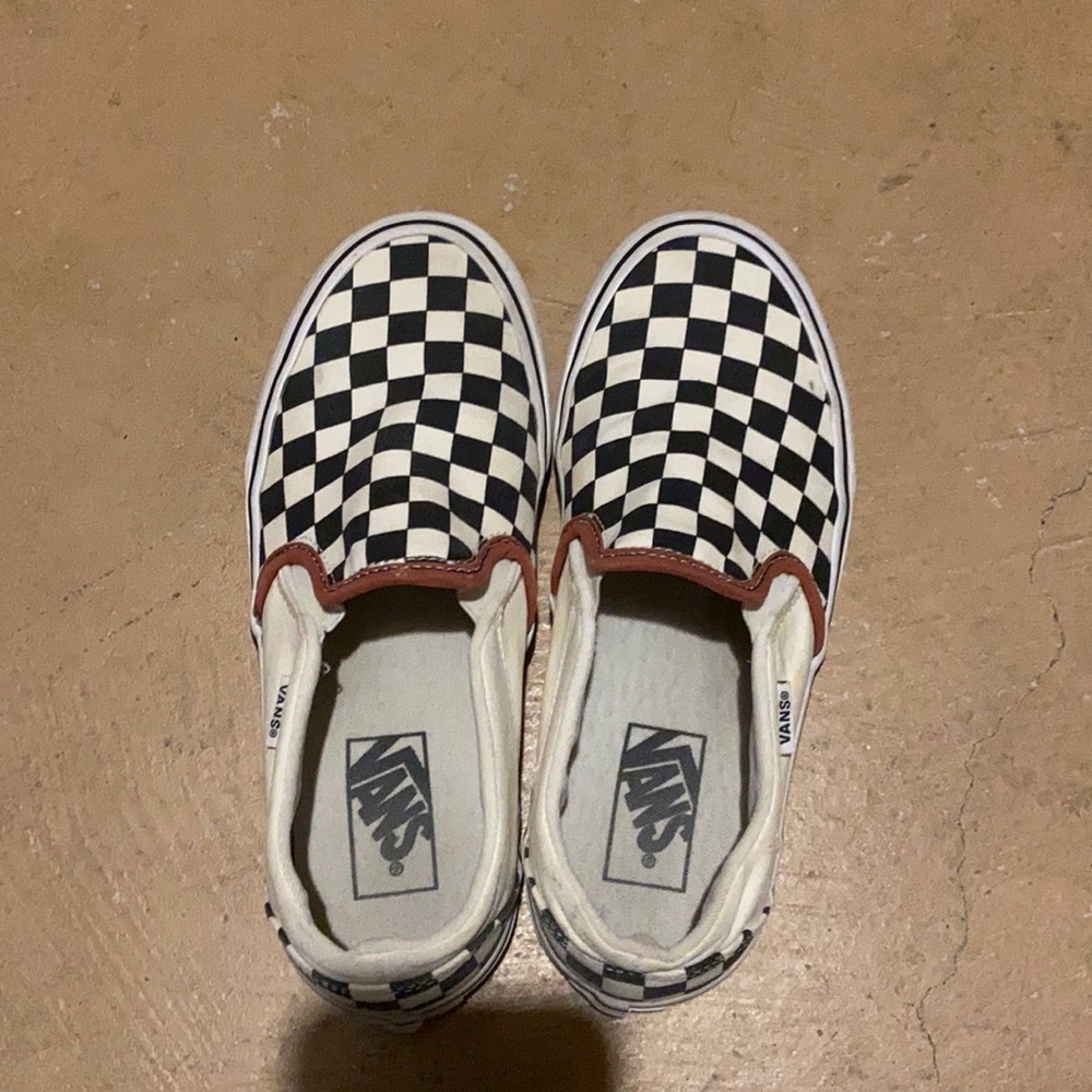 Checkered vans